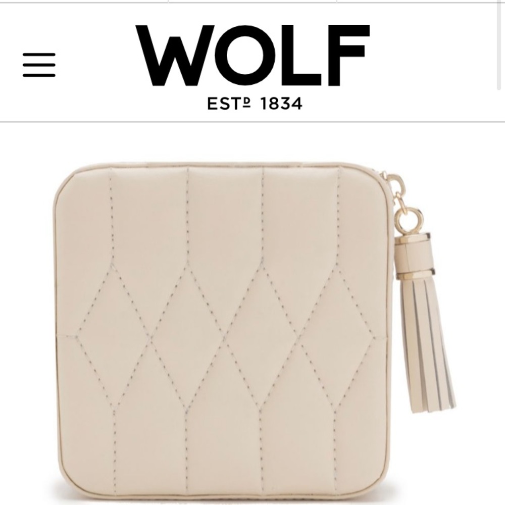Wolf Caroline Zip Travel Case